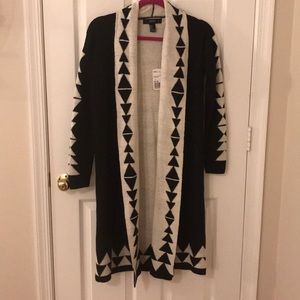 Tribal Print Cardigan